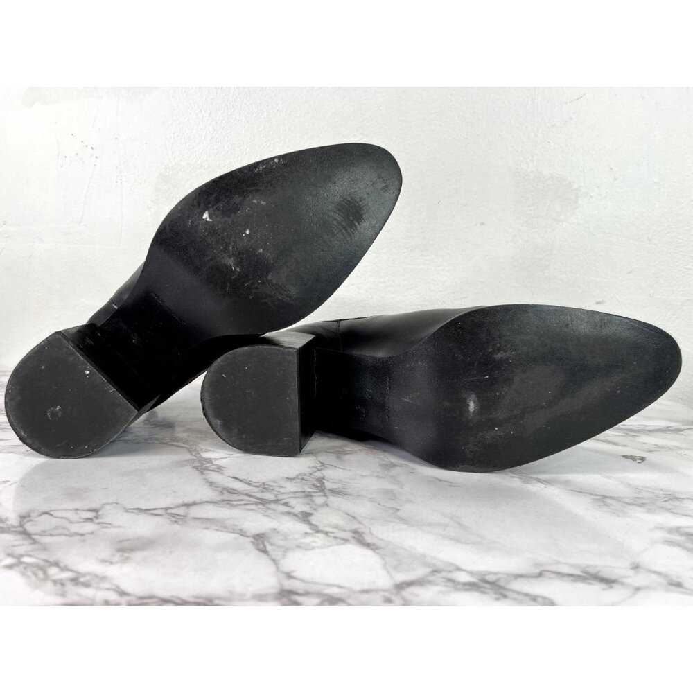Everlane Women's Black Leather The Heel Boot  Sz 10 - Picture 12 of 12